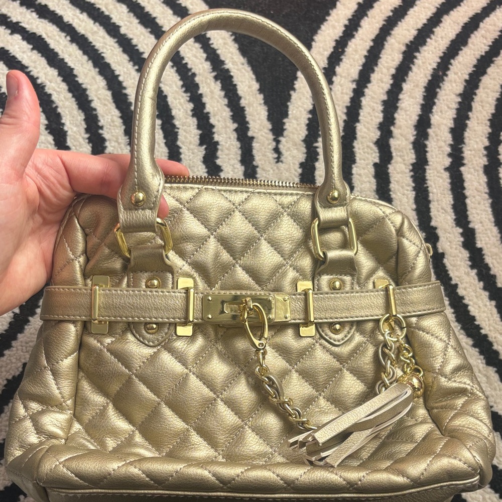 Steve Madden Golden Purse